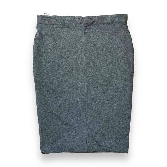 Zara W & B Collection Heather Gray Stretch Mini Skirt Sz 28 - Picture 4 of 11